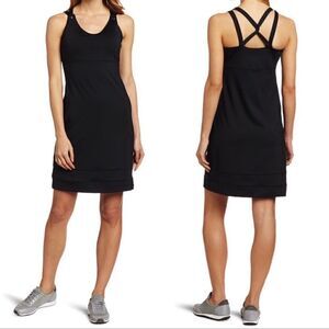 Merrell Opti-Wick Lily UPF 50+ Black Dress Size XS Active Sport Athletic Dress